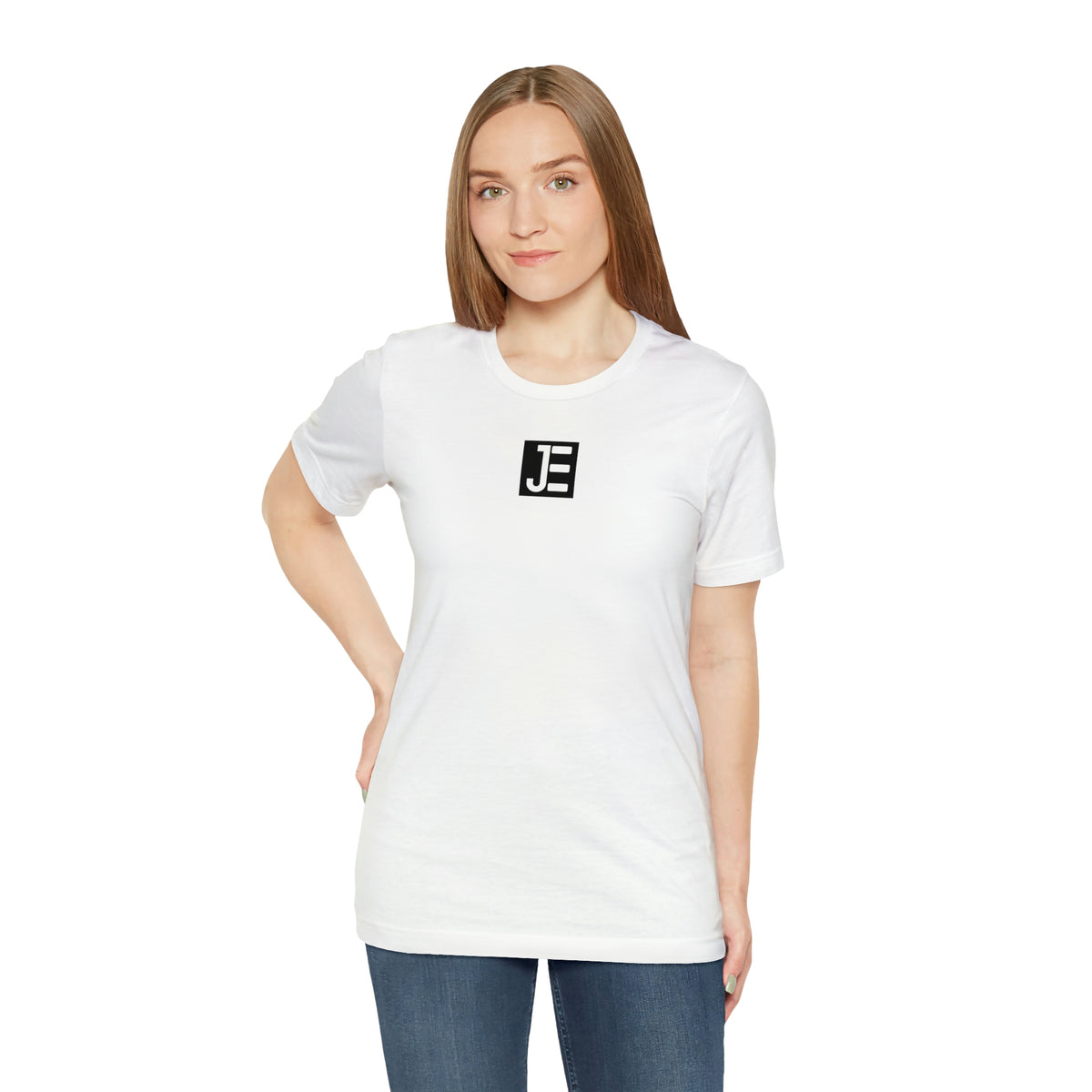 Front / Back JE Black Logo Short Sleeve Tee