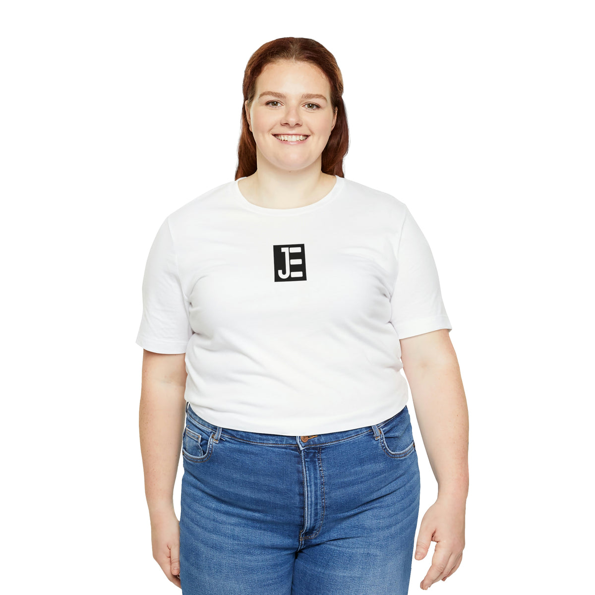 Front / Back JE Black Logo Short Sleeve Tee
