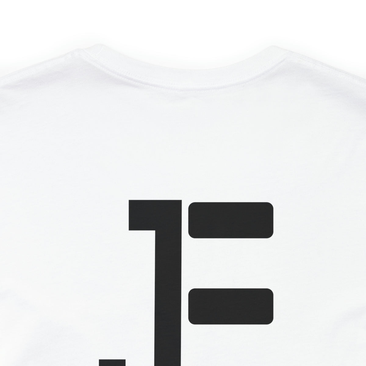 Front / Back JE Black Logo Short Sleeve Tee