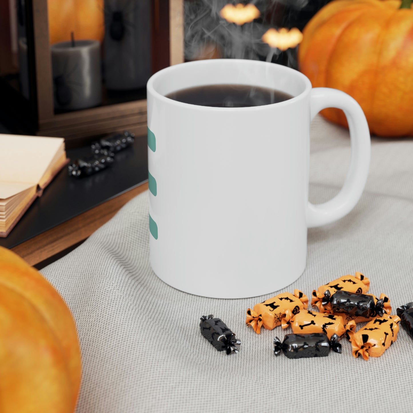 JE Green Letter Logo Mug